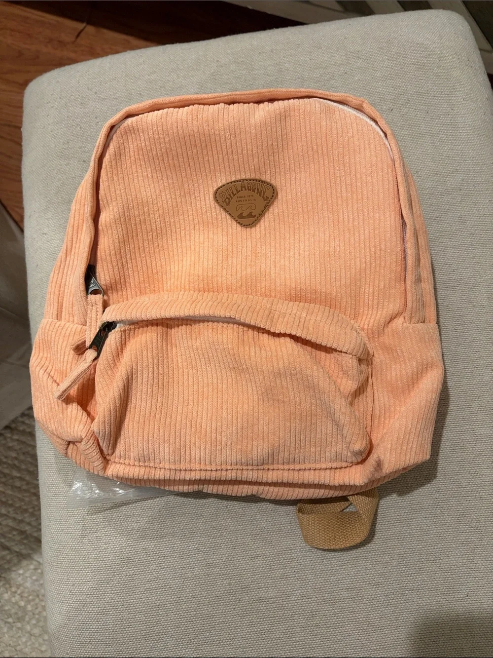 Billabong Pink Mini Mama Corduroy Backpack/NWT